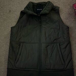 Vest olive green